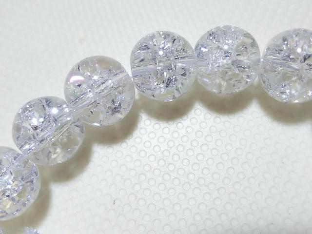天然石★クラック水晶 ラウンド8mm 半連 < 女性アクセサリー/時計 天然石★クラック水晶 ラウンド8mm 半連 < 女性アクセサリー/時計の