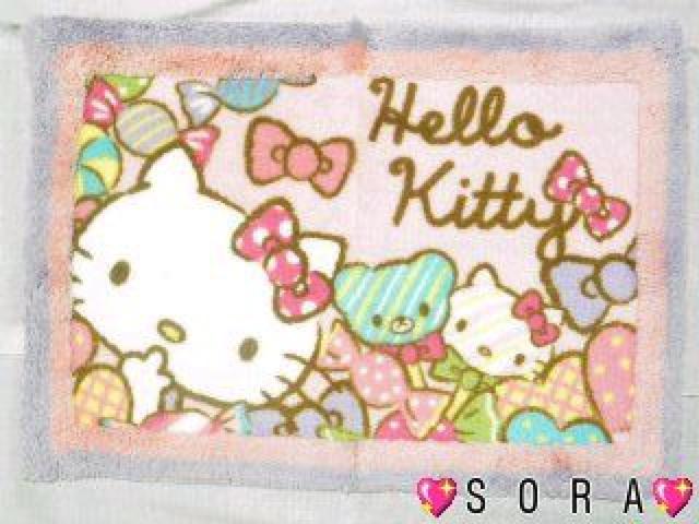 【キティ】可愛い♪バスマット/玄関マット < インテリア/ライフ 【キティ】可愛い♪バスマット/玄関マット < インテリア/ライフの