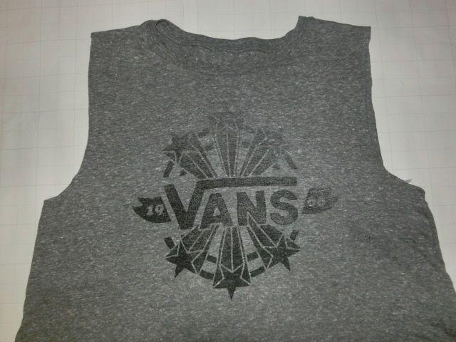 USA購入 【VANS】ロゴプリント ショート丈 タンクトップ US L < 女性ファッション  USA購入 【VANS】ロゴプリント ショート丈 タンクトップ US L  < 女性ファッションの