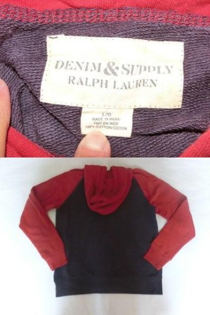 RALPHLAUREN DENIM & SUPPLY lCeBun vI-o-p-J-US L  jt@bV 