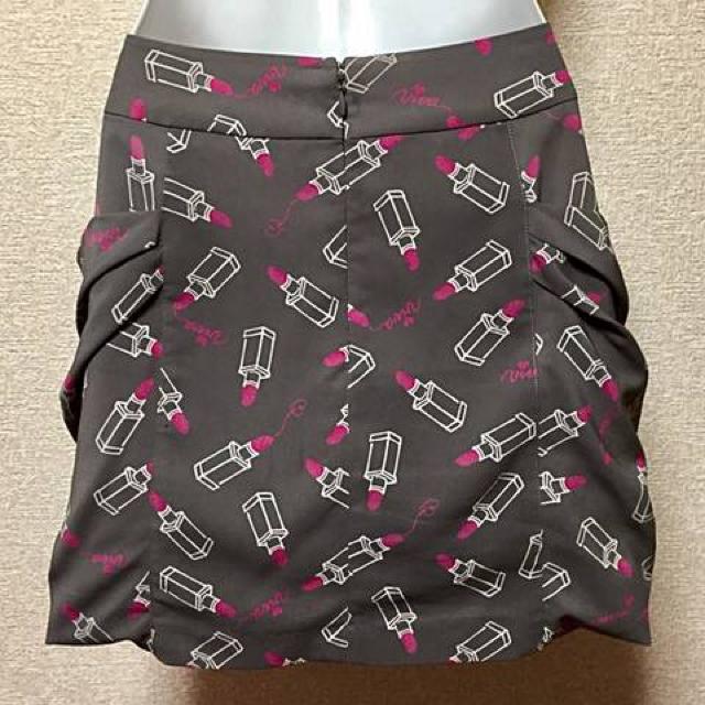 【新品/VIVA YOU】サイドドレープポッケ☆口紅柄ミニスカ < ブランド  【新品/VIVA YOU】サイドドレープポッケ☆口紅柄ミニスカ < ブランドの