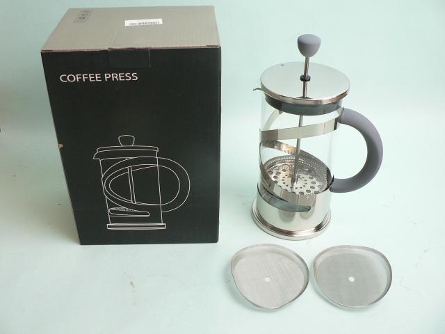 フレンチプレスコーヒー&ティーメーカー・替えネット2枚付 < インテリア/ライフ  フレンチプレスコーヒー&ティーメーカー・替えネット2枚付  < インテリア/ライフの