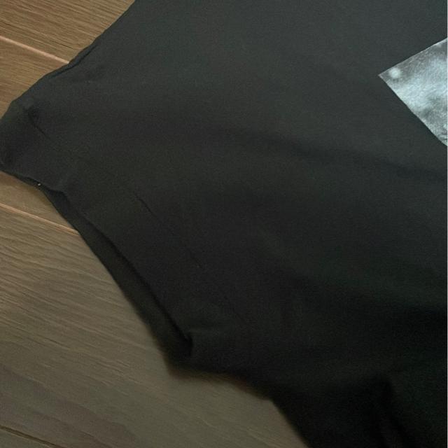 chocol raffine 黒 フォトTシャツ ロングカットソー < ブランド  chocol raffine 黒 フォトTシャツ ロングカットソー < ブランドの