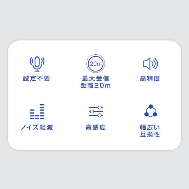 ワイヤレスマイク 2個 1to2 ピンマイク 3.5mm端子 AUX 設定不要 パソコン スピーカー カメラ 対応 クリップ式 3 < インテリア/ライフ  ワイヤレスマイク 2個 1to2 ピンマイク 3.5mm端子 AUX 設定不要 パソコン スピーカー カメラ 対応 クリップ式 3 < インテリア/ライフの