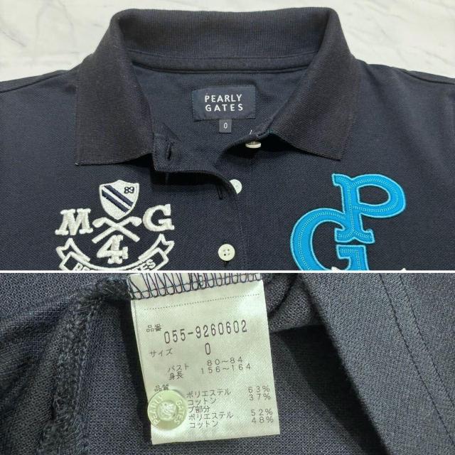 パーリーゲイツ ポロシャツ ネイビー#0 < レジャー/スポーツ パーリーゲイツ ポロシャツ ネイビー#0 < レジャー/スポーツの