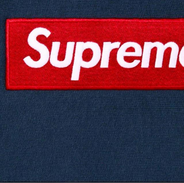 Supreme Box Logo Hooded Sweatshirt ネイビーM < ブランド  Supreme Box Logo Hooded Sweatshirt ネイビーM < ブランドの