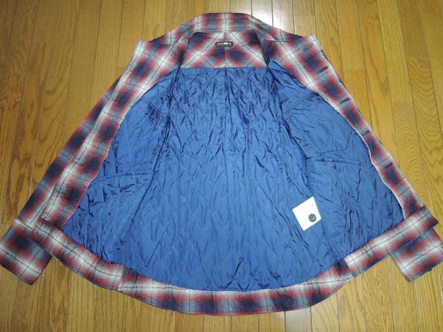 CASHCA ENGLAND カシュカ CPO チェックシャツ ジャケット M 赤 CPO CHECK QLT JACKET < 男性ファッション  CASHCA ENGLAND カシュカ CPO チェックシャツ ジャケット M 赤 CPO CHECK QLT JACKET < 男性ファッションの