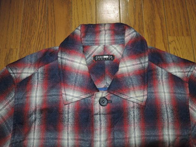 CASHCA ENGLAND カシュカ CPO チェックシャツ ジャケット M 赤 CPO CHECK QLT JACKET < 男性ファッション  CASHCA ENGLAND カシュカ CPO チェックシャツ ジャケット M 赤 CPO CHECK QLT JACKET < 男性ファッションの