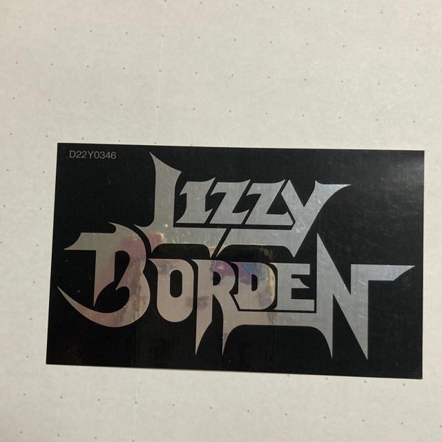 90年代当時物 LIZZY BORDEN / ロゴステッカー リジー・ボーデン ヘヴィメタル < CD/DVD/ビデオ  90年代当時物 LIZZY BORDEN / ロゴステッカー リジー・ボーデン ヘヴィメタル  < CD/DVD/ビデオの