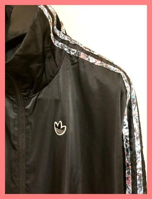 ☆アディダス☆超美品レア♪完売花柄ラインプルオーバージャージトラックジャケットL☆ < ブランド ☆アディダス☆超美品レア♪完売花柄ラインプルオーバージャージトラックジャケットL☆ < ブランドの