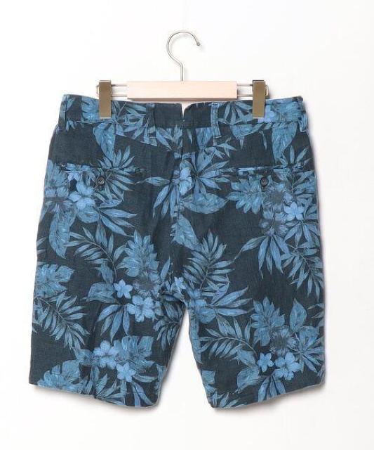 ☆SHIPS シップス 総柄 葉っぱ柄 ハーフパンツ 短パン ショートパンツ/メンズ/M < ブランド ☆SHIPS シップス 総柄 葉っぱ柄 ハーフパンツ 短パン ショートパンツ/メンズ/M < ブランドの