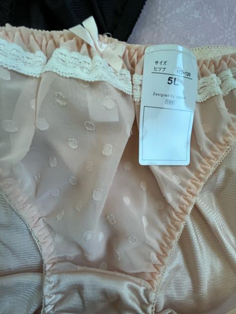 5Lサイズ!3枚セット!光沢ツルツル素材!シフォン使い!あり!高貴品格!色とりどり!エレガント!ショーツ!No.ドッド < 女性ファッション  5Lサイズ!3枚セット!光沢ツルツル素材!シフォン使い!あり!高貴品格!色とりどり!エレガント!ショーツ!No.ドッド < 女性ファッションの