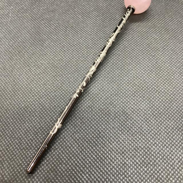 即決 ローズクォーツ かんざし 簪 < 女性アクセサリー/時計  即決 ローズクォーツ かんざし 簪 < 女性アクセサリー/時計の