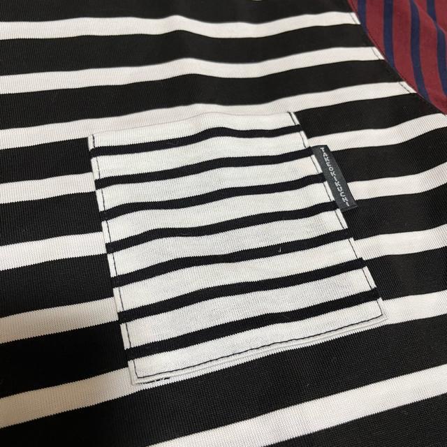 【TAKEO KIKUCHI】 クレイジー ボーダー 半袖カットソー / 2 半袖Tシャツ < ブランド 【TAKEO KIKUCHI】 クレイジー ボーダー 半袖カットソー / 2 半袖Tシャツ < ブランドの