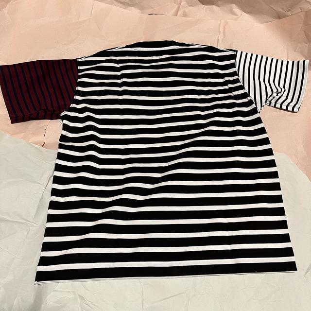 【TAKEO KIKUCHI】 クレイジー ボーダー 半袖カットソー / 2 半袖Tシャツ < ブランド 【TAKEO KIKUCHI】 クレイジー ボーダー 半袖カットソー / 2 半袖Tシャツ < ブランドの