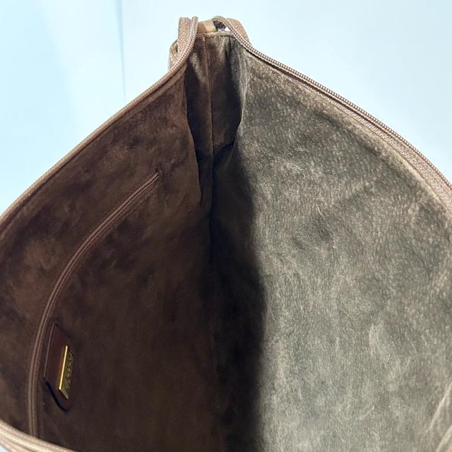 GUCCI レザー ワンショルダーバッグ 001 115 1206 ヴィンテージ ホーボー ブラウン < ブランド GUCCI レザー ワンショルダーバッグ 001 115 1206 ヴィンテージ ホーボー ブラウン < ブランドの