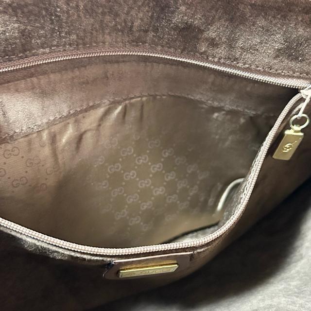GUCCI レザー ワンショルダーバッグ 001 115 1206 ヴィンテージ ホーボー ブラウン < ブランド GUCCI レザー ワンショルダーバッグ 001 115 1206 ヴィンテージ ホーボー ブラウン < ブランドの