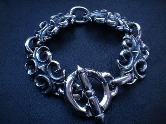 ☆シルバー925 ゴシックサーフクロスブレス < 男性アクセサリー/時計 ☆シルバー925 ゴシックサーフクロスブレス < 男性アクセサリー/時計の