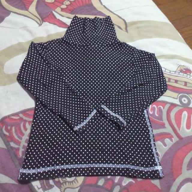 a.v.vドット柄 タートル ロンT 100p < キッズ/ベビー  a.v.vドット柄 タートル ロンT 100p  < キッズ/ベビーの