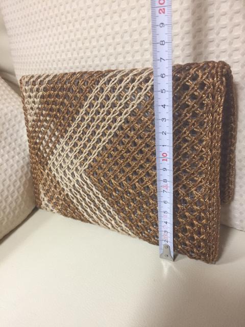 1347.未使用☆レトロ☆メッシュクラッチバッグ < 女性ファッション  1347.未使用☆レトロ☆メッシュクラッチバッグ < 女性ファッションの