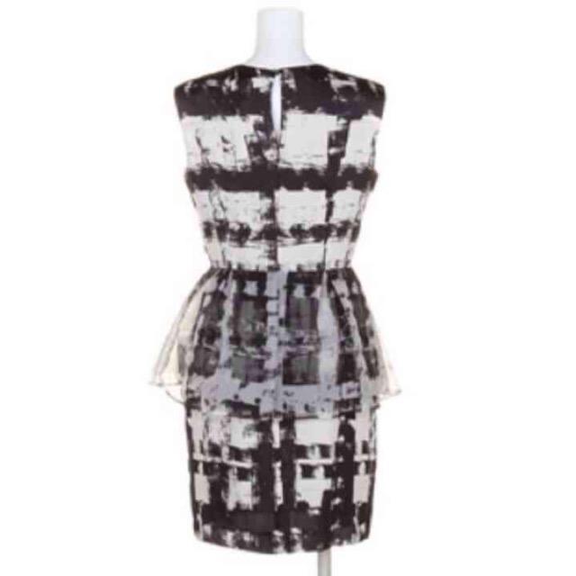 FRAY I.D / フレイアイディーダブルチェックプリントワンピース < ブランド  FRAY I.D / フレイアイディーダブルチェックプリントワンピース < ブランドの