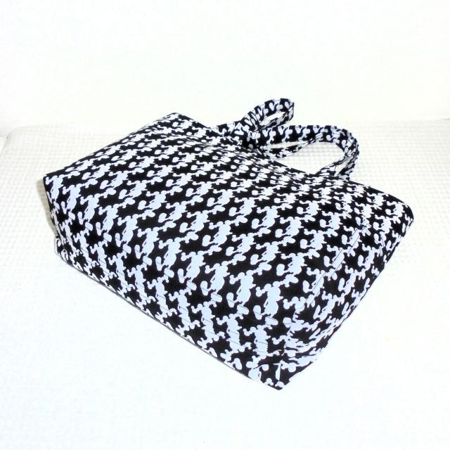 ◆スクエアベーシックトートバッグ【大サイズ】◆ヴェラブラッドリーVera Bradley×シルエットミッキー < 女性ファッション  ◆スクエアベーシックトートバッグ【大サイズ】◆ヴェラブラッドリーVera Bradley×シルエットミッキー < 女性ファッションの
