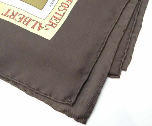 エルメス カレ90 ニューオリンズ クレオール ジャズ スカーフ ブラウン系<USED訳ありタグなし>【送料無料】 < ブランド  エルメス カレ90 ニューオリンズ クレオール ジャズ スカーフ ブラウン系<USED訳ありタグなし>【送料無料】 < ブランドの