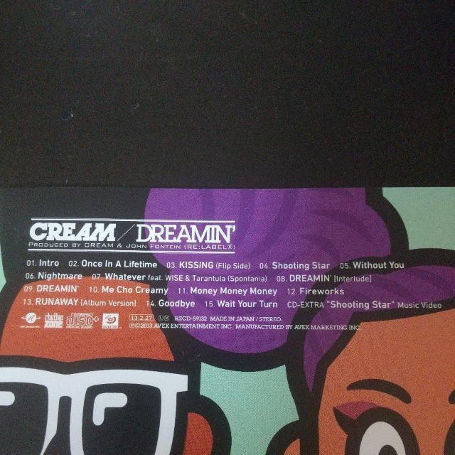 CREAM『DREAMIN'』MINAMI StaxxT WISE スポンテニア < CD/DVD/ビデオ  CREAM『DREAMIN'』MINAMI StaxxT WISE スポンテニア < CD/DVD/ビデオの