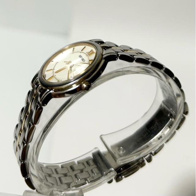 SEIKO セイコー QZ 腕時計 アイボリー 文字盤 動作確認済み < ブランド SEIKO セイコー QZ 腕時計 アイボリー 文字盤 動作確認済み < ブランドの