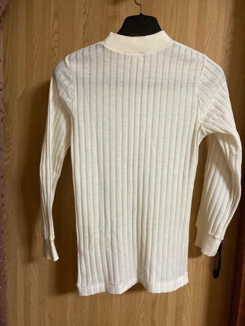 2078.未使用☆ハイネックリブニットトップス☆白系/アイボリー☆サイズM程度 < 女性ファッション 2078.未使用☆ハイネックリブニットトップス☆白系/アイボリー☆サイズM程度 < 女性ファッションの