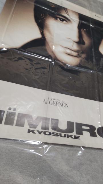 氷室京介 1stアルバム 「FLOWERS for ALGERNON」 販促用B2ポスター 当時物 < タレントグッズ 氷室京介 1stアルバム 「FLOWERS for ALGERNON」 販促用B2ポスター 当時物 < タレントグッズの