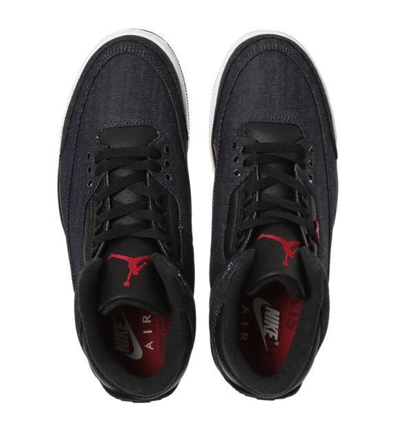Levi'sR x Air Jordan 3 Retro Indigo Sp�@31cm �� �j���t�@�b�V������ 