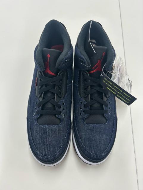 Levi'sR x Air Jordan 3 Retro Indigo Sp�@31cm �� �j���t�@�b�V������ 