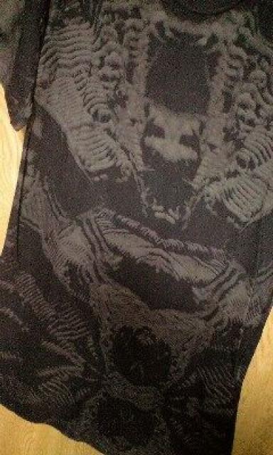VAMPS K.A.Z着新品ユリウス COTTON LYOCELL CASHMERE総柄プリントカットソー2 < ブランド  VAMPS K.A.Z着新品ユリウス COTTON LYOCELL CASHMERE総柄プリントカットソー2 < ブランドの