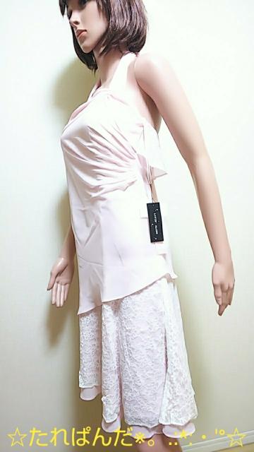 新品タグ付☆きらAシフォン&レース重ねのドレスD114☆3点で即落 < 女性ファッション  新品タグ付☆きらAシフォン&レース重ねのドレスD114☆3点で即落 < 女性ファッションの