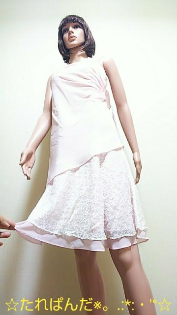 新品タグ付☆きらAシフォン&レース重ねのドレスD114☆3点で即落 < 女性ファッション  新品タグ付☆きらAシフォン&レース重ねのドレスD114☆3点で即落 < 女性ファッションの