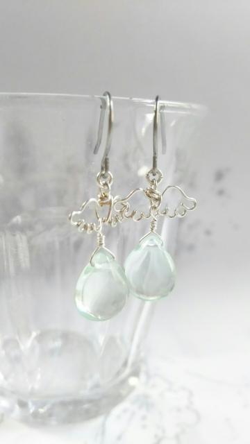 *天使の翼ピアス*SF 21010 < 女性アクセサリー/時計 *天使の翼ピアス*SF 21010 < 女性アクセサリー/時計の