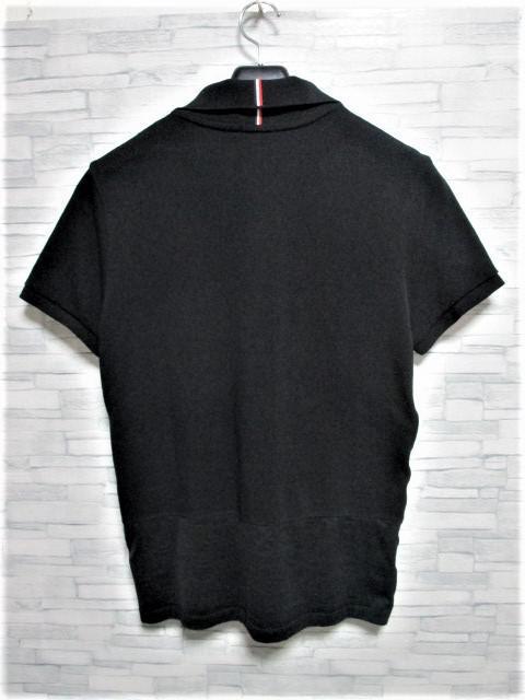 ☆MONCLER モンクレール ブラック ワッペン サイドロゴ ポロシャツ 半袖/メンズS/ブラック☆人気希少モデル < ブランド ☆MONCLER モンクレール ブラック ワッペン サイドロゴ ポロシャツ 半袖/メンズS/ブラック☆人気希少モデル < ブランドの