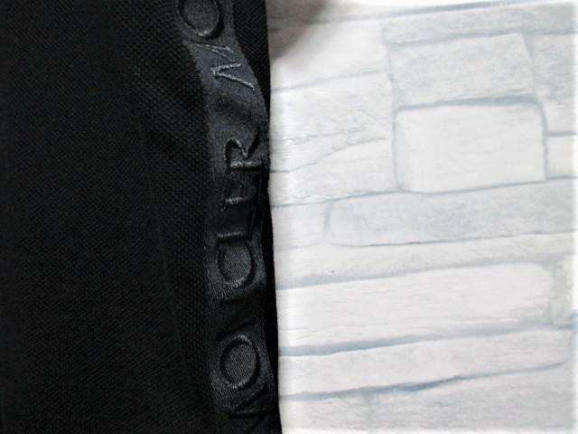 ☆MONCLER モンクレール ブラック ワッペン サイドロゴ ポロシャツ 半袖/メンズS/ブラック☆人気希少モデル < ブランド ☆MONCLER モンクレール ブラック ワッペン サイドロゴ ポロシャツ 半袖/メンズS/ブラック☆人気希少モデル < ブランドの