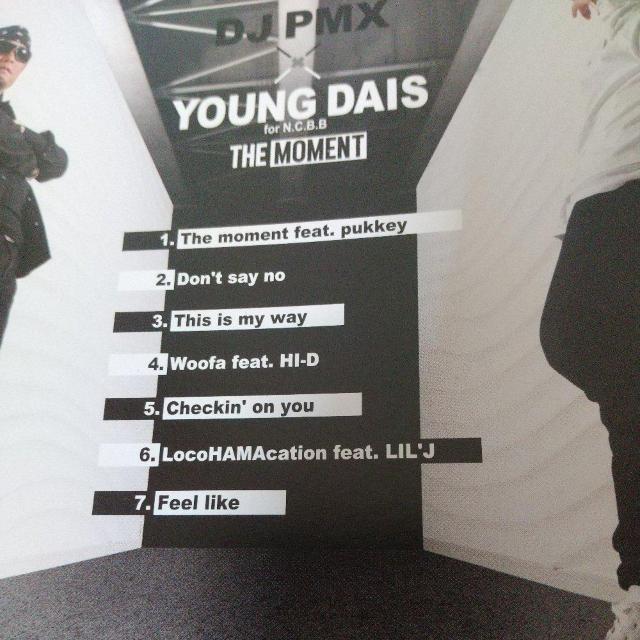 DJ PMX~YOUNG DAISwTHE MOMENTxDS455 NCBB  CD/DVD/rfI 