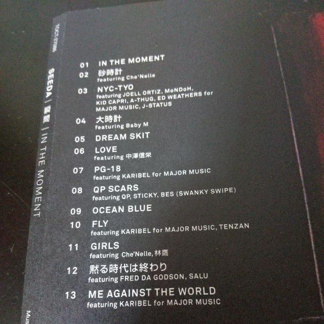 SEEDAwu|INTHE MOMENTxё STICKY BES SALU  CD/DVD/rfI 