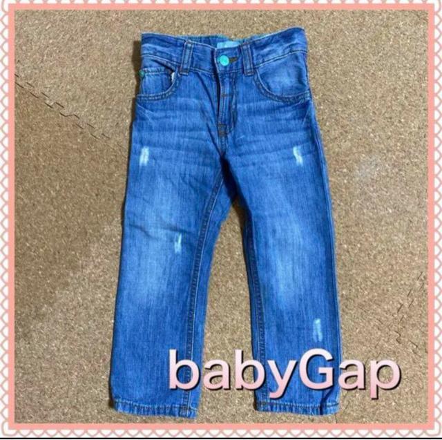 95サイズ デニム ベビーギャップ < キッズ/ベビー  95サイズ デニム ベビーギャップ  < キッズ/ベビーの
