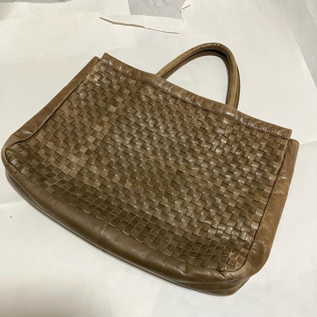 【B.stuff / ビースタッフ】 レザー / 編み込み ハンドバッグ / トートバッグ < 女性ファッション  【B.stuff / ビースタッフ】 レザー / 編み込み ハンドバッグ / トートバッグ  < 女性ファッションの