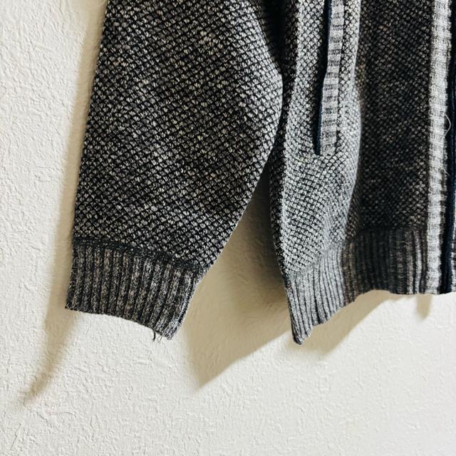 【訳あり】ニットカーディガン メンズ ジップアップ アウター カジュアル < 男性ファッション  【訳あり】ニットカーディガン メンズ ジップアップ アウター カジュアル < 男性ファッションの