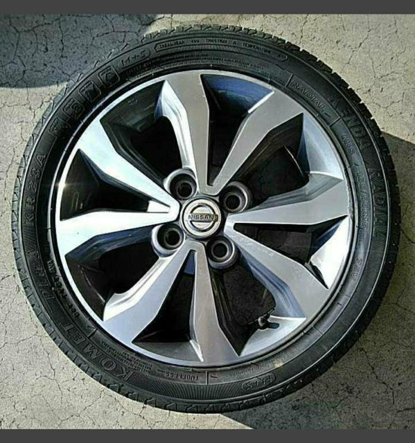 【日産純正2本セット】アルミ + タイヤ 15×4.5J ET46PCD100 4穴ハブ径56mm KENDA 165 55R15 < 自動車/バイク 【日産純正2本セット】アルミ + タイヤ 15×4.5J ET46PCD100 4穴ハブ径56mm KENDA 165 55R15 < 自動車/バイク
