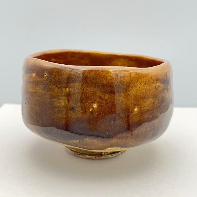 大樋焼 年郎 茶碗 茶道具 半筒茶碗 飴釉 抹茶 抹茶椀 大樋年郎 大樋年朗 十代 大樋長左衛門 共箱 共布 半筒 陶印有 作家物 < ホビー 大樋焼 年郎 茶碗 茶道具 半筒茶碗 飴釉 抹茶 抹茶椀 大樋年郎 大樋年朗 十代 大樋長左衛門 共箱 共布 半筒 陶印有 作家物 < ホビーの