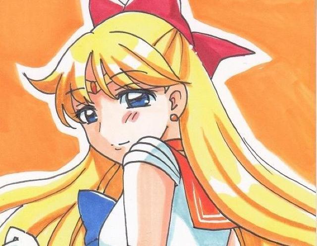 自作イラスト★セーラームーン ビーナス たくし上げ 後ろ♪ < アニメ/コミック/キャラクター 自作イラスト★セーラームーン ビーナス たくし上げ 後ろ♪ < アニメ/コミック/キャラクターの