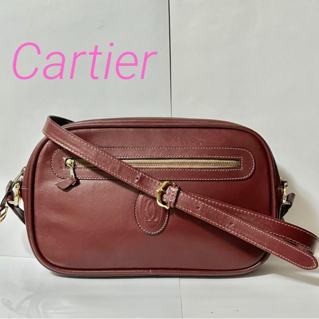 Cartier �J���e�B�G �}�X�g���C�� ���U�[ �V�����_�[�o�b�O �N���X�{�f�B�o�b�O �{���h�[  �� �u�����h�� 