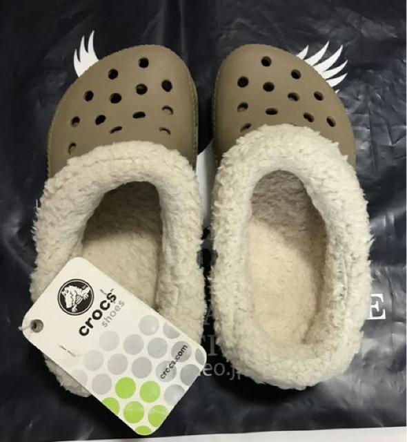 新品未使用タグ付き crocs モコモコサンダル 約17〜18センチ < ブランド 新品未使用タグ付き crocs モコモコサンダル 約17〜18センチ < ブランドの