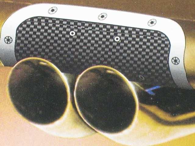 マフラーエキゾーストトリムメッキ+カーボン柄  < 自動車/バイク マフラーエキゾーストトリムメッキ+カーボン柄  < 自動車/バイク